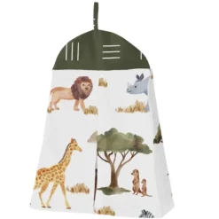 Sweet Jojo Designs Girl Baby Crib Bedding Set - Jungle Animals Collection 4pc -Smart Baby Decor GUEST 00f5254f 87b0 4a6b b1eb e658ad35ed58