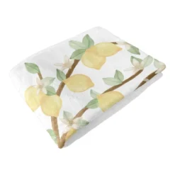 Sweet Jojo Designs Girl Baby Milestone Blanket Lemon Yellow Green And Beige -Smart Baby Decor GUEST 017bb4f8 7e2e 42c6 86a4 4114cab7b7ac