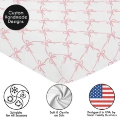 Sweet Jojo Designs Girl Fitted Crib Sheets Set Ballerina And Ballet Bows Pink And White 2pc 11 Sweet Jojo Designs Girl Fitted Crib Sheets Set Ballerina And Ballet Bows Pink And White 2pc -Smart Baby Decor GUEST 026dc8e8 6611 44a5 a2b5 4644e4ab7a2d