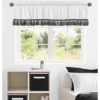 Sweet Jojo Designs Window Valance Treatment 54in. Boho Stitch Black And White -Smart Baby Decor GUEST 0b1f4991 8959 47b5 90a6 725834608907