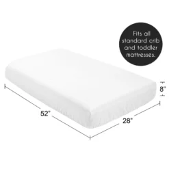 Sweet Jojo Designs Girl Baby Fitted Crib Sheet Ballerina And Ballet Bows Pink And White -Smart Baby Decor GUEST 0d5e8b46 dd7a 4fbf 872c d777f80731d3