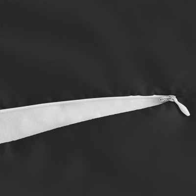 Sweet Jojo Designs Queen Duvet Cover And Shams Set Boho Floral Wildflower Black And Orange 3pc 6 Sweet Jojo Designs Queen Duvet Cover And Shams Set Boho Floral Wildflower Black And Orange 3pc - Image 4