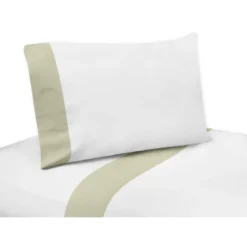 Sweet Jojo Designs Boy Girl Gender Neutral Unisex Toddler Bedding Set Watercolor Woodland Forest Animals Green Brown White 5pc -Smart Baby Decor GUEST 0eb1e462 1d55 4e76 aca2 fb1e90e9f746 1