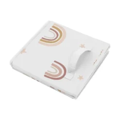 Sweet Jojo Designs Girl Fabric Storage Toy Bin Boho Rainbow Pink Tan And Yellow -Smart Baby Decor GUEST 109552fa 363a 48bd b235 cd7e1153c213