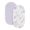 Sweet Jojo Designs Girl Baby Bassinet Fitted Sheets Set Watercolor Floral Purple Pink And Grey 2pc -Smart Baby Decor GUEST 131b4077 be99 4ae8 b05f 1447a2c19c07