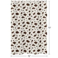 Sweet Jojo Designs Gender Neutral Unisex Shower Curtain 72in.x72in. Wild West Cowboy Ivory And Brown -Smart Baby Decor GUEST 13e24247 b54b 4cde 89c3 ce48a5437e00