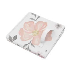 Sweet Jojo Designs Fabric Storage Toy Bin Watercolor Floral Pink And Grey -Smart Baby Decor GUEST 1bd29a93 eca3 47a7 8cca 51d39530846d