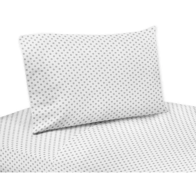 Sweet Jojo Designs Girl Toddler Bedding Set Watercolor Floral Purple Pink And Grey 5pc 6 Sweet Jojo Designs Girl Toddler Bedding Set Watercolor Floral Purple Pink And Grey 5pc - Image 4