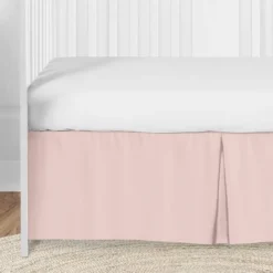 Sweet Jojo Designs Girl Baby Crib Bed Skirt Celestial Collection Solid Blush Pink -Smart Baby Decor GUEST 1fe040fe f853 4de7 8238 9417ef89ceaf