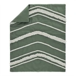 Sweet Jojo Designs Girl Baby Crib Bedding Set - Dark Green And Ivory Boho Fringe Collection 4pc -Smart Baby Decor GUEST 22156946 f643 4615 bdff 9e7334d842b7