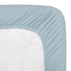 Queen Airplane Cloud Print Sheet Set Red/Blue - Sweet Jojo Designs