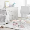 Sweet Jojo Designs Fabric Storage Toy Bin Watercolor Floral Pink And Grey -Smart Baby Decor GUEST 270d72d6 fcfc 47cf 9827 524cecc709e5