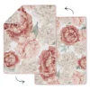 Sweet Jojo Designs Boy Or Girl Gender Neutral Unisex Baby Crib Bedding Set - Pink And Ivory Peony Floral Garden Collection 4pc -Smart Baby Decor GUEST 29563784 764c 4f80 a4b7 096b943e827d