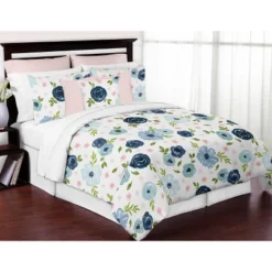 Sweet Jojo Designs Set Of 2 Decorative Accent Kids' Throw Pillows 18in. Watercolor Floral Blue Pink And White 10 Sweet Jojo Designs Set Of 2 Decorative Accent Kids' Throw Pillows 18in. Watercolor Floral Blue Pink And White -Smart Baby Decor GUEST 2c46093b f4d5 4534 9ab7 5dffe25da612