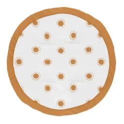 Sweet Jojo Designs Boy Or Girl Gender Neutral Unisex Baby Tummy Time Playmat Boho Sun White And Orange -Smart Baby Decor GUEST 2c517816 bff1 4d08 98a9 c64f06617b69