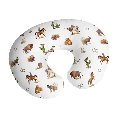 Sweet Jojo Designs Boy Support Nursing Pillow Cover (Pillow Not Included) Country Western Taupe Brown And Cream 8 Sweet Jojo Designs Boy Support Nursing Pillow Cover (Pillow Not Included) Country Western Taupe Brown And Cream - Image 6