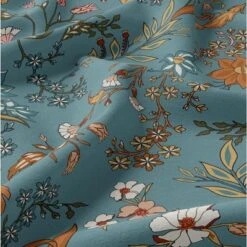 Sweet Jojo Designs Girl Shower Curtain 72in.x72in. Boho Floral Wildflower Blue Orange And Pink 11 Sweet Jojo Designs Girl Shower Curtain 72in.x72in. Boho Floral Wildflower Blue Orange And Pink -Smart Baby Decor GUEST 306772bd 16c0 45ab 9f6b 9776a519a738