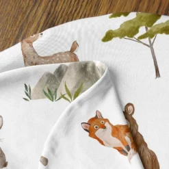Sweet Jojo Designs Boy, Girl, Unisex/Gender Neutral Support Nursing Pillow Cover (Pillow Not Included) Watercolor Woodland Forest Animals Multicolor -Smart Baby Decor GUEST 37845e6e 1d24 4cb8 b2a2 b87e40764615