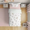 Sweet Jojo Designs Girl Toddler Bedding Set Deer Floral White Taupe And Pink 5 Pc -Smart Baby Decor GUEST 38e63182 c293 44f2 9897 2aede5e7b5d9