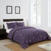 Sweet Jojo Designs Queen Duvet Cover And Shams Set Boho Floral Wildflower Plum Purple And Teal 3pc -Smart Baby Decor GUEST 39bedcaa 67b7 47e3 af32 5a51d69b797e