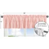 Sweet Jojo Designs Window Valance Treatment 54in. Rose Pink