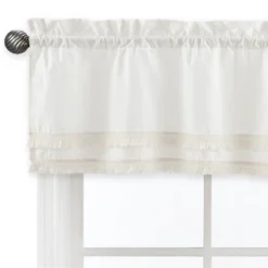 Sweet Jojo Designs Boy, Girl, Unisex/Gender Neutral Window Valance Treatment 54in. Diamond Tuft Solid Ivory -Smart Baby Decor GUEST 3e1466cc b894 431f ab1f ee2bdb2161ea
