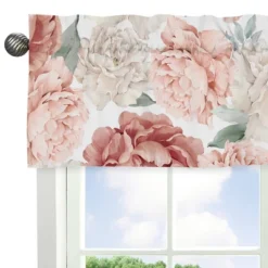 Sweet Jojo Designs Window Valance Treatment 54in. Peony Floral Garden Pink And Ivory 9 Sweet Jojo Designs Window Valance Treatment 54in. Peony Floral Garden Pink And Ivory -Smart Baby Decor GUEST 3fd62f03 355a 4704 ad24 3fd8d3881ac6