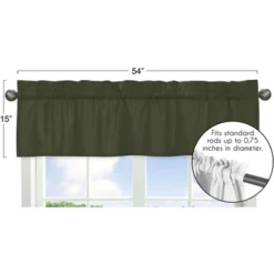 Sweet Jojo Designs Window Valance Treatment 54in. Woodland Camo Green -Smart Baby Decor GUEST 4509bcf9 d197 4d23 b6d4 08d6593af732
