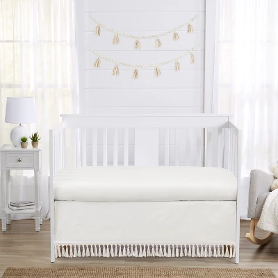 Sweet Jojo Designs Boy Or Girl Gender Neutral Unisex Baby Crib Bed Skirt Bohemian Fringe Ivory 3 Sweet Jojo Designs Boy Or Girl Gender Neutral Unisex Baby Crib Bed Skirt Bohemian Fringe Ivory
