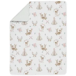 Sweet Jojo Designs Girl Toddler Bedding Set Deer Floral White Taupe And Pink 5 Pc 10 Sweet Jojo Designs Girl Toddler Bedding Set Deer Floral White Taupe And Pink 5 Pc -Smart Baby Decor GUEST 49ef7515 10f5 49eb 8b94 31fd0c73af8f