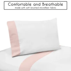 Sweet Jojo Designs Girl Toddler Bedding Set Butterfly Blush Pink And Purple 5pc -Smart Baby Decor GUEST 4a6a7a93 94ec 4268 858c e97b8a003412