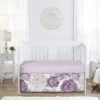 Sweet Jojo Designs Girl Baby Crib Bed Skirt Peony Floral Garden Purple And Ivory -Smart Baby Decor GUEST 538a6566 6bee 4bbc 9bfb d1c186f2b3c4