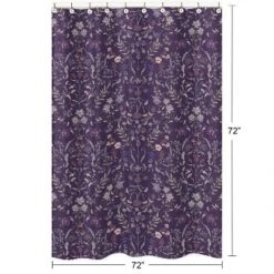 Sweet Jojo Designs Shower Curtain 72in.x72in. Boho Floral Wildflower Plum Purple And Teal 10 Sweet Jojo Designs Shower Curtain 72in.x72in. Boho Floral Wildflower Plum Purple And Teal -Smart Baby Decor GUEST 5758411e a2e5 4d62 89af 23c7c4205536