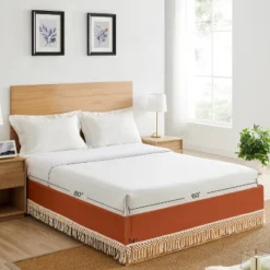 Sweet Jojo Designs Girl Dust Ruffle Queen Bed Skirt Boho Floral Wildflower Orange And Ivory 9 Sweet Jojo Designs Girl Dust Ruffle Queen Bed Skirt Boho Floral Wildflower Orange And Ivory -Smart Baby Decor GUEST 5c5e2f30 db37 4c6e a834 e3988a9a05c7