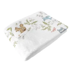 Sweet Jojo Designs Gender Neutral Baby Milestone Blanket Woodland Toile Multicolor -Smart Baby Decor GUEST 5de00880 1b69 4f7c 8807 77d502fd2bd5