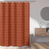 Diamond Tuft Collection Shower Curtain Orange - Sweet Jojo Designs