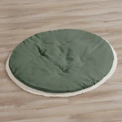 Sweet Jojo Designs Boy Or Girl Gender Neutral Unisex Baby Tummy Time Playmat Boho Fringe Green And White -Smart Baby Decor GUEST 61c86e3c ae5b 4778 ac4c 78ed229ab8ea 1