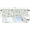 Sweet Jojo Designs Girl Window Valance Treatment 54in. Botanical Green And White -Smart Baby Decor GUEST 626839c7 7b21 47c1 98fe cf6dcb4a1025