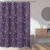 Sweet Jojo Designs Shower Curtain 72in.x72in. Boho Floral Wildflower Plum Purple And Teal -Smart Baby Decor GUEST 6c27433a bd7d 4137 bb2c 20bced63eaad