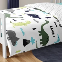 Sweet Jojo Designs Boy Toddler Bedding Set Mod Dinosaur Blue And Green Blue And Green 5pc. 12 Sweet Jojo Designs Boy Toddler Bedding Set Mod Dinosaur Blue And Green Blue And Green 5pc. -Smart Baby Decor GUEST 6c685a83 54e4 47c5 bfd8 2340d3f55174