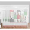 Sweet Jojo Designs Musical Crib Mobile - Coral & Mint Woodsy
