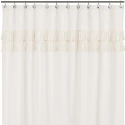 Sweet Jojo Designs Shower Curtain 72in.x72in. Boho Fringe Ivory 9 Sweet Jojo Designs Shower Curtain 72in.x72in. Boho Fringe Ivory -Smart Baby Decor GUEST 75af4356 99e1 4bea bfe4 a8bfb10416d0