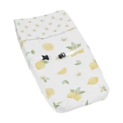 Sweet Jojo Designs Girl Changing Pad Cover Lemon Yellow White And Green -Smart Baby Decor GUEST 7b4d3504 a4f0 4c42 b7a1 ae452f105c94