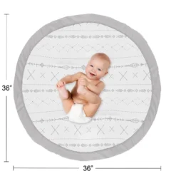 Sweet Jojo Designs Boy Or Girl Gender Neutral Unisex Baby Tummy Time Playmat Woodland Friends Grey And White 8 Sweet Jojo Designs Boy Or Girl Gender Neutral Unisex Baby Tummy Time Playmat Woodland Friends Grey And White -Smart Baby Decor GUEST 7b61e39b 6efe 416a 8cda 923c488cc69c