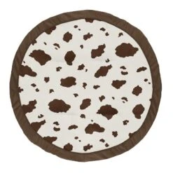 Sweet Jojo Designs Girl Boy Gender Neutral Unisex Baby Tummy Time Playmat Western Cowgirl Off White And Brown -Smart Baby Decor GUEST 7d2a7b99 39ba 4a4c 9fb7 7465c61cc2a9