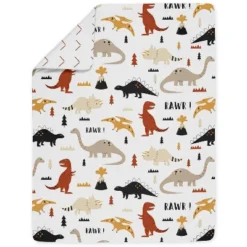 Sweet Jojo Designs Gender Neutral Unisex Toddler Bedding Set Mod Dinosaur Black Tan And Orange 5 Pc -Smart Baby Decor GUEST 7d44a0b7 e9d5 483b a482 2e38be881ef5