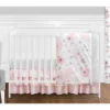 Sweet Jojo Designs Window Valance - Watercolor Floral - Pink/Gray -Smart Baby Decor GUEST 8198d925 bd11 409f a145 725e7a3691a1