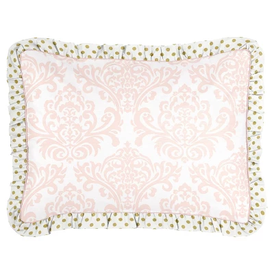 Pink & Gold Amelia Bedding Set (Toddler) - Sweet Jojo Designs 3 Pink & Gold Amelia Bedding Set (Toddler) - Sweet Jojo Designs