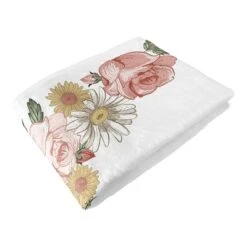 Sweet Jojo Designs Girl Milestone Swaddle Baby Blanket Vintage Floral Collection -Smart Baby Decor GUEST 81d61fa9 79db 4a5a a057 3d5cd900d138