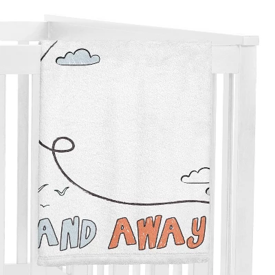 Sweet Jojo Designs Boy Baby Milestone Blanket Airplane Red Blue And White 3 Sweet Jojo Designs Boy Baby Milestone Blanket Airplane Red Blue And White